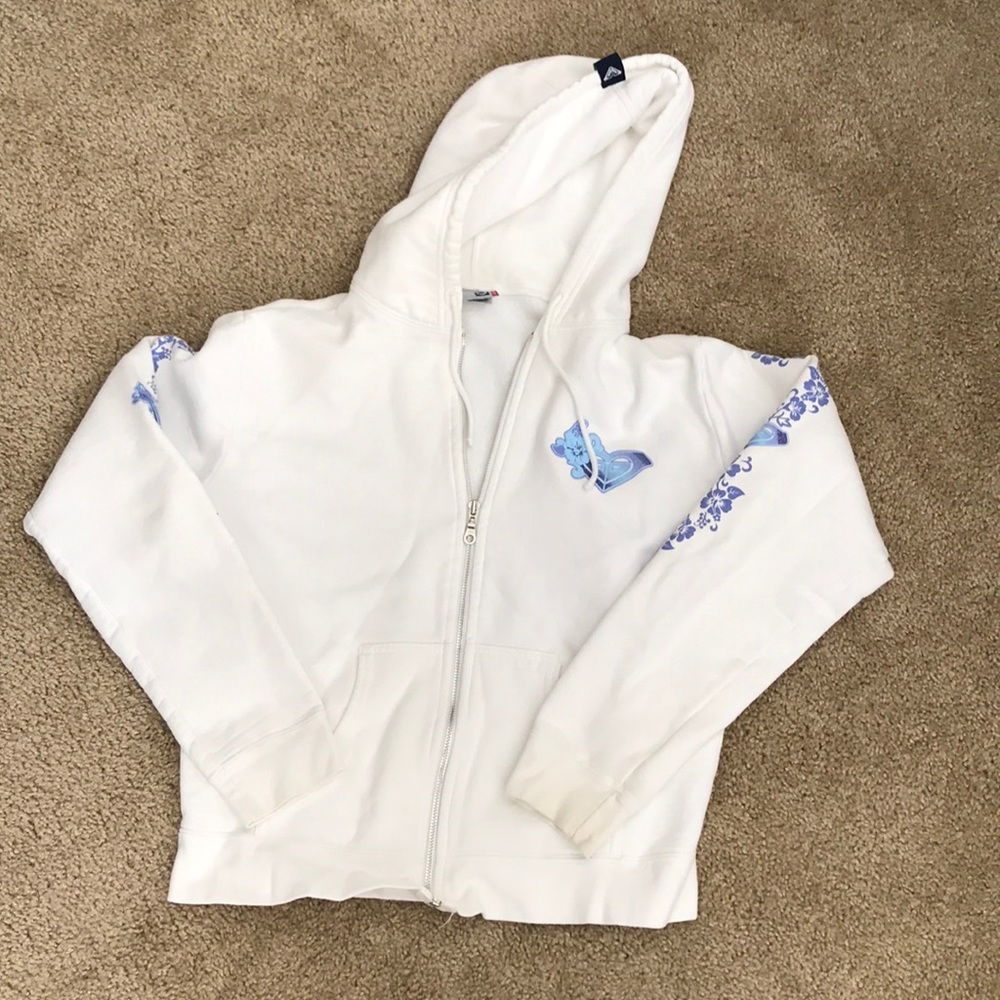 White Roxy Sweatshirt